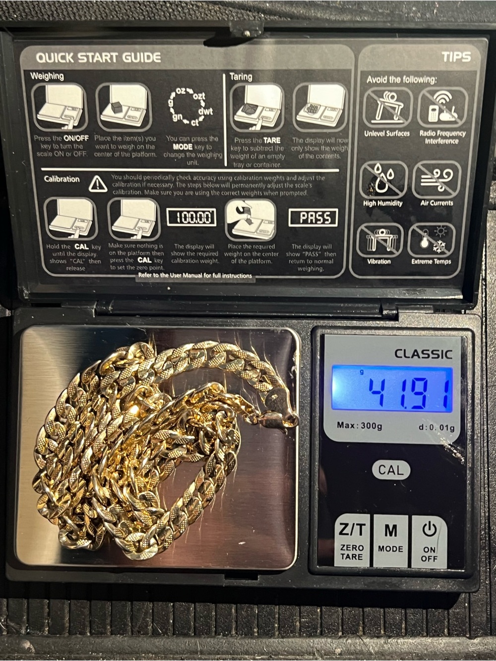 Solid 18k Gold Chain
